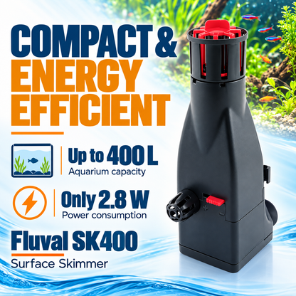 Fluval SK400 Surface Skimmer for Healthy Aquariums