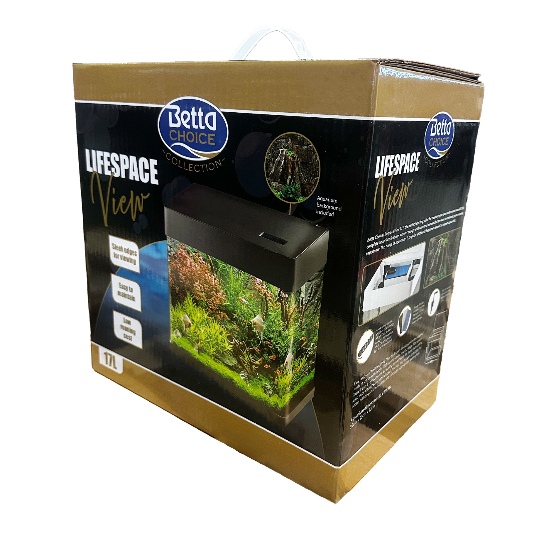 Betta Choice Lifespace View 17L Aquarium