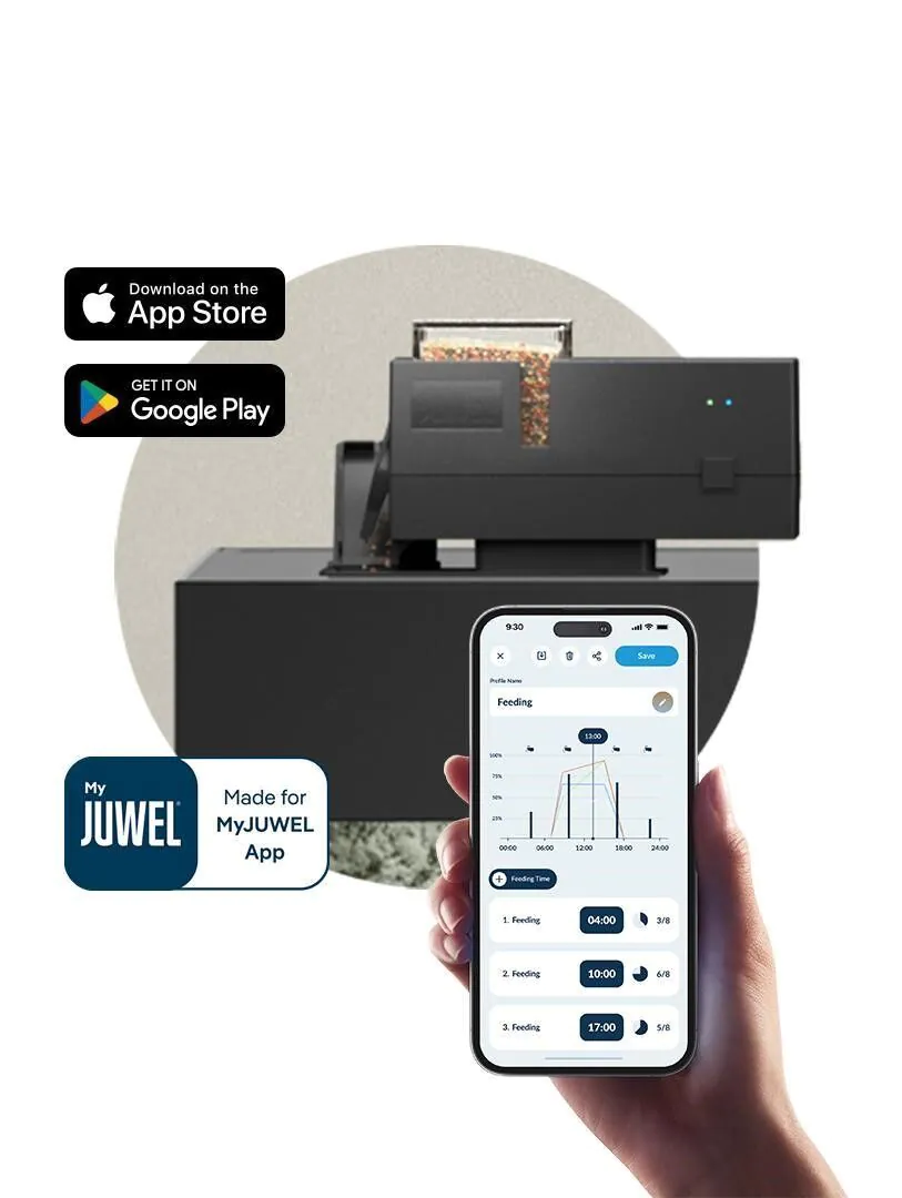 Juwel SmartFeedApp Control Automatic Aquarium Fish Feeder