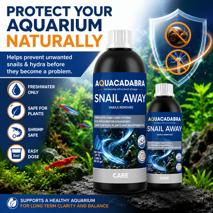 Aquacadabra Snail & Hydra Control Freshwater Aquarium Treatment 250ml 500ml