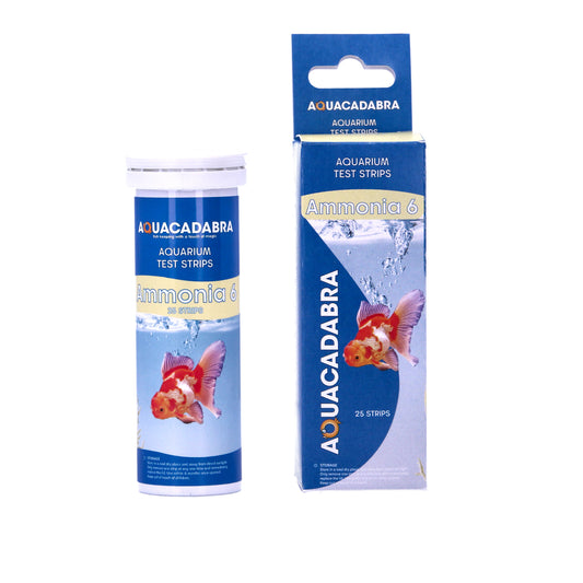 Aquacadabra Aquarium Ammonia 6, 25 Strips Water Test Kit