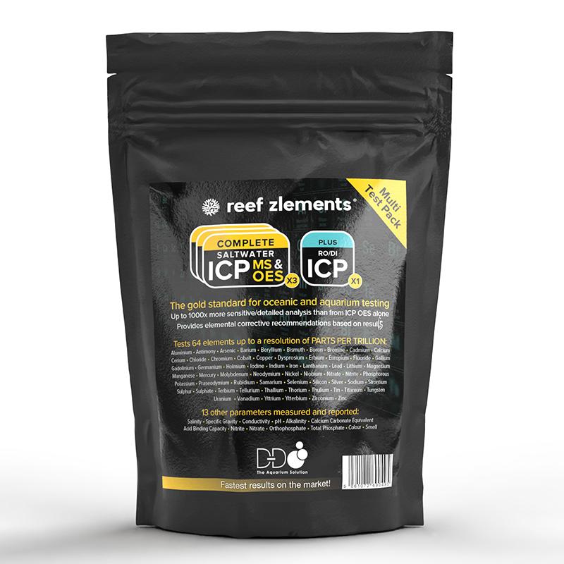 Reef Zlements ICP Saltwater Multi Test Kit Aquarium Fish Tank Water