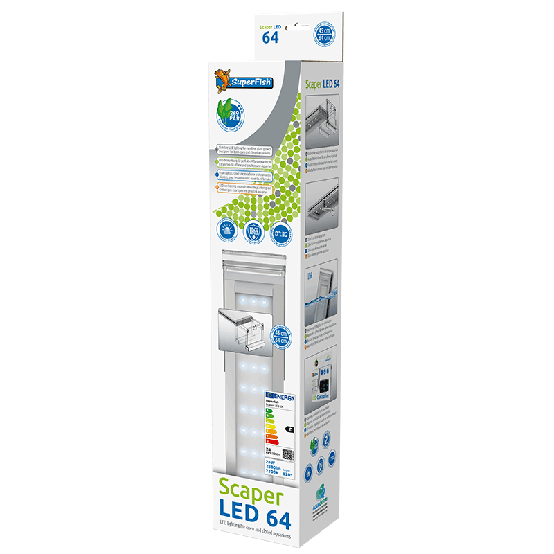 Superfish Scaper LED 64 - (45-64cm)
