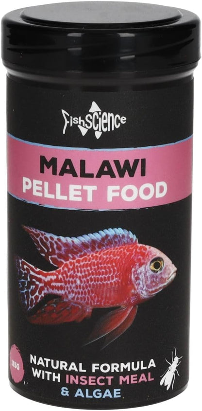 Fish Science Malawi Pellet 115g and 450g Aquarium Fish Food FishScience