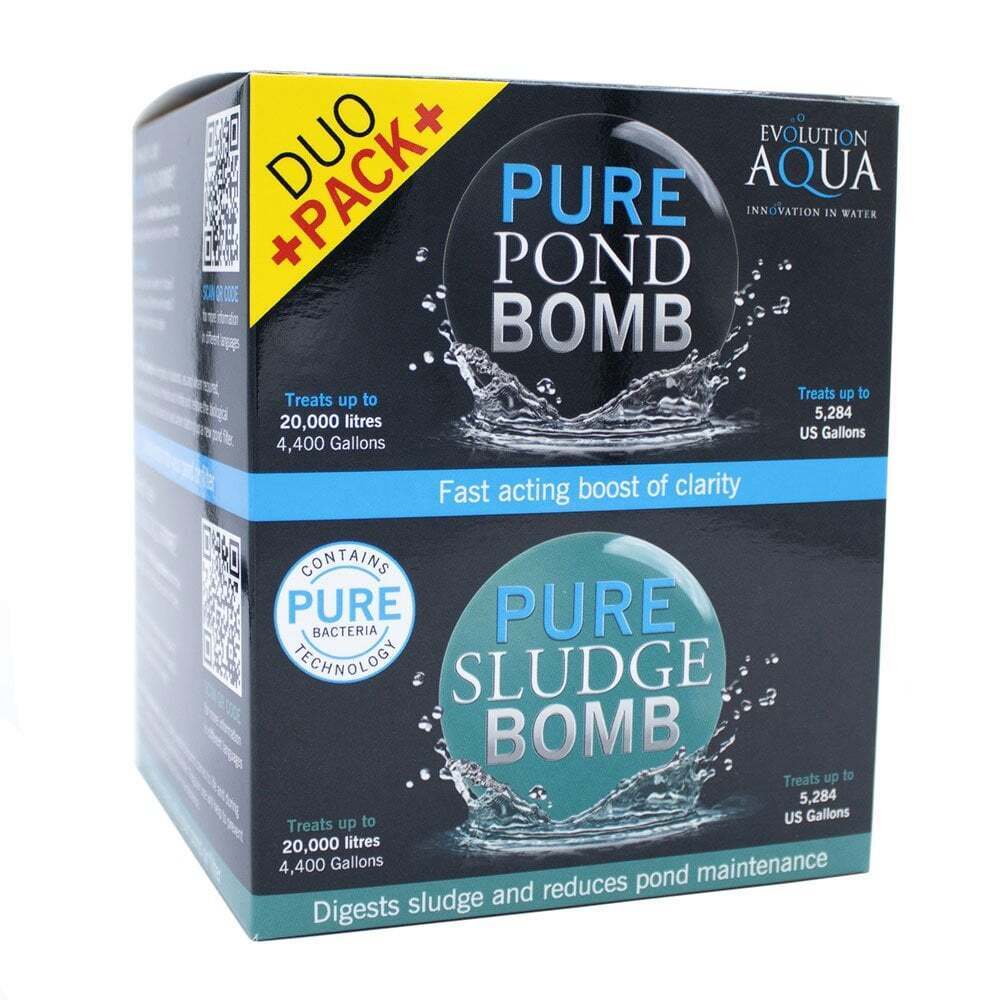 Evolution Aqua Pond Bomb & Sludge Bomb Duo Pack