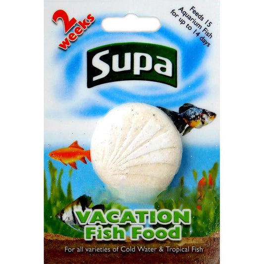 Supa Aquarium Fish Vacation Food Block 210 - 14 Days
