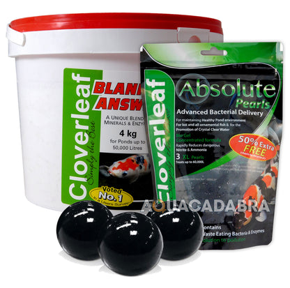 Cloverleaf Absolute Pearls XL & Blanket Answer Pond Treatment 2kg 4kg