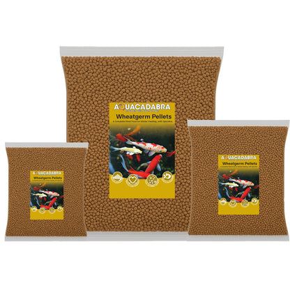 Aquacadabra Pond Wheatgerm Cold Weather Koi Fish Food Pellets 5mm