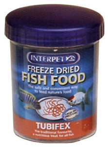 Interpet Freeze Dried Tubifex Worms