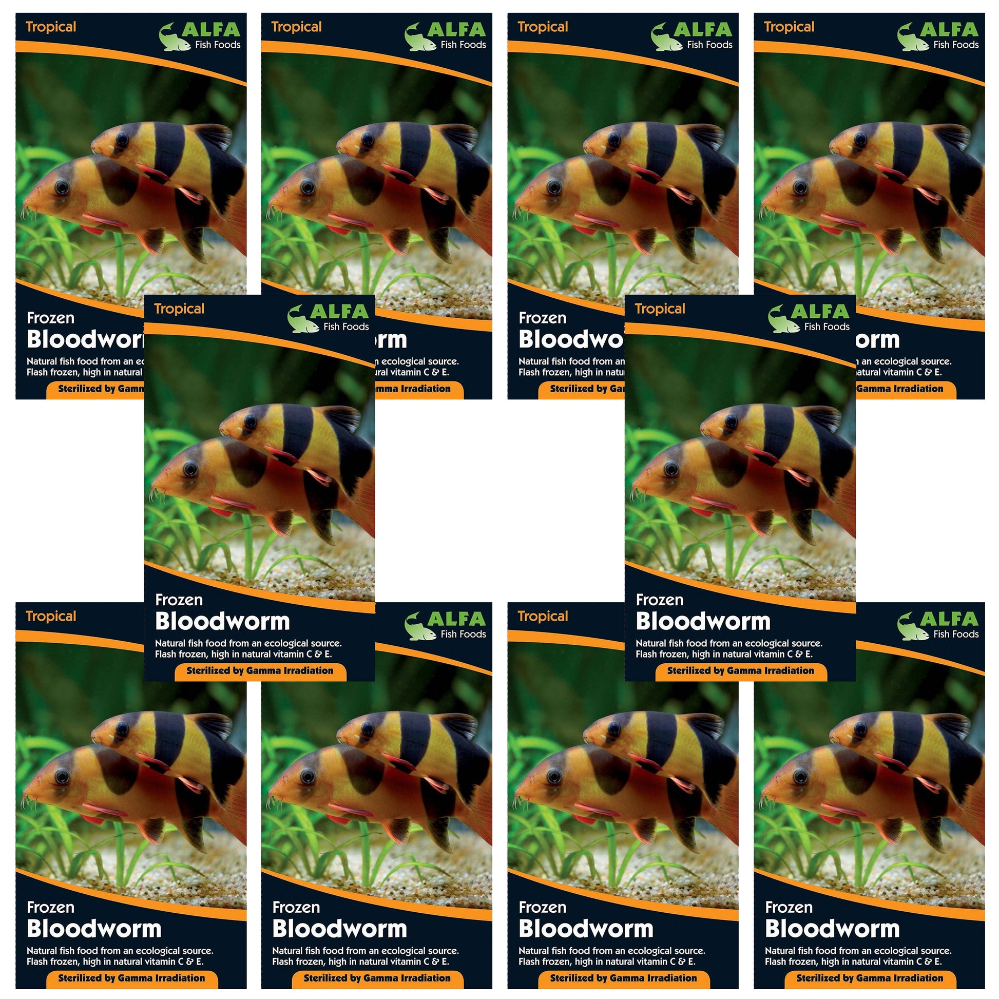 Alfa Frozen Bloodworm 100g Packs