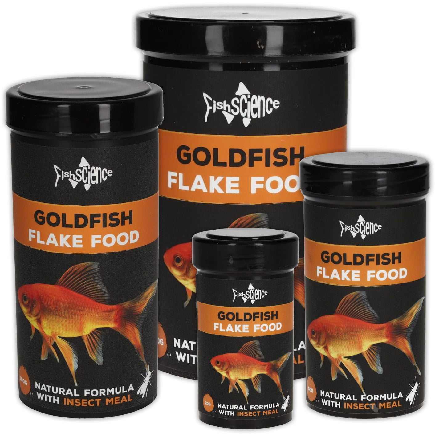 Goldfish Flakes Food FISH SCIENCE Colwater Insect Based Food