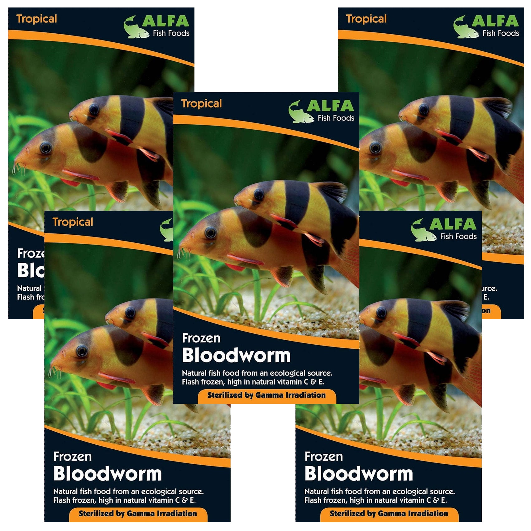 Alfa Frozen Bloodworm 100g Packs