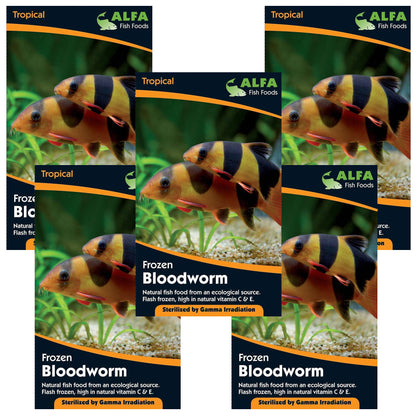 Alfa Frozen Bloodworm 100g Packs