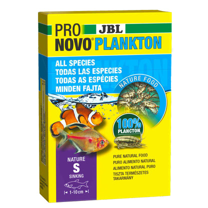 JBL PRONOVO PLANKTON Zooplankton Sinking Fish Food – 8x10ml