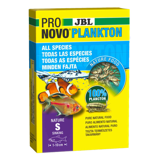 JBL PRONOVO PLANKTON Zooplankton Sinking Fish Food – 8x10ml