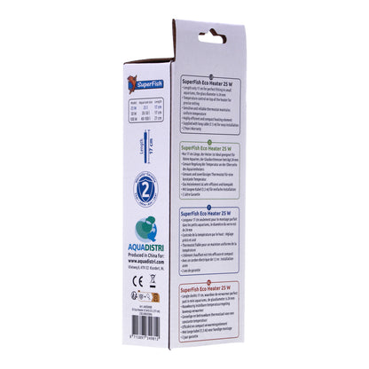 Superfish Eco Heater 25W For Aquariums up to 25L