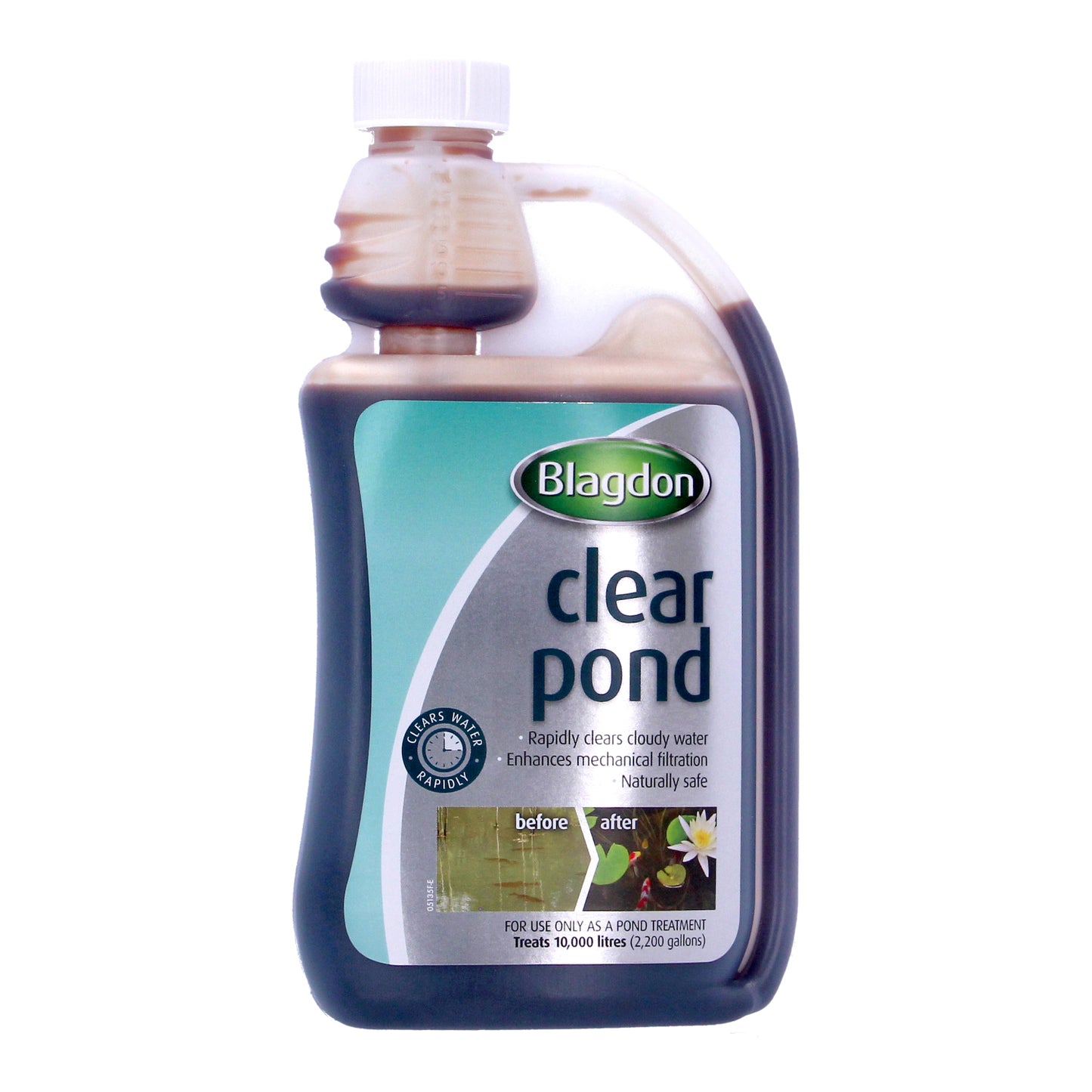 BLAGDON CLEAR POND ,CLEARS CLOUDY WATER NATURALLY SAFE ,VARIOUS SIZES