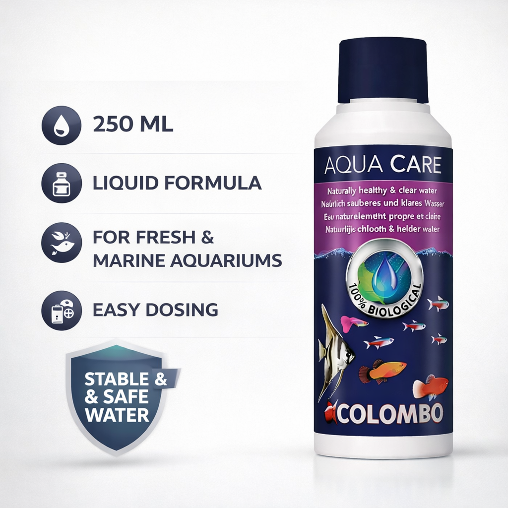 Colombo Aqua Care Water Conditioner 250ml Tap Water Treatment for Aquariums
