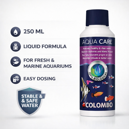 Colombo Aqua Care Water Conditioner 250ml Tap Water Treatment for Aquariums