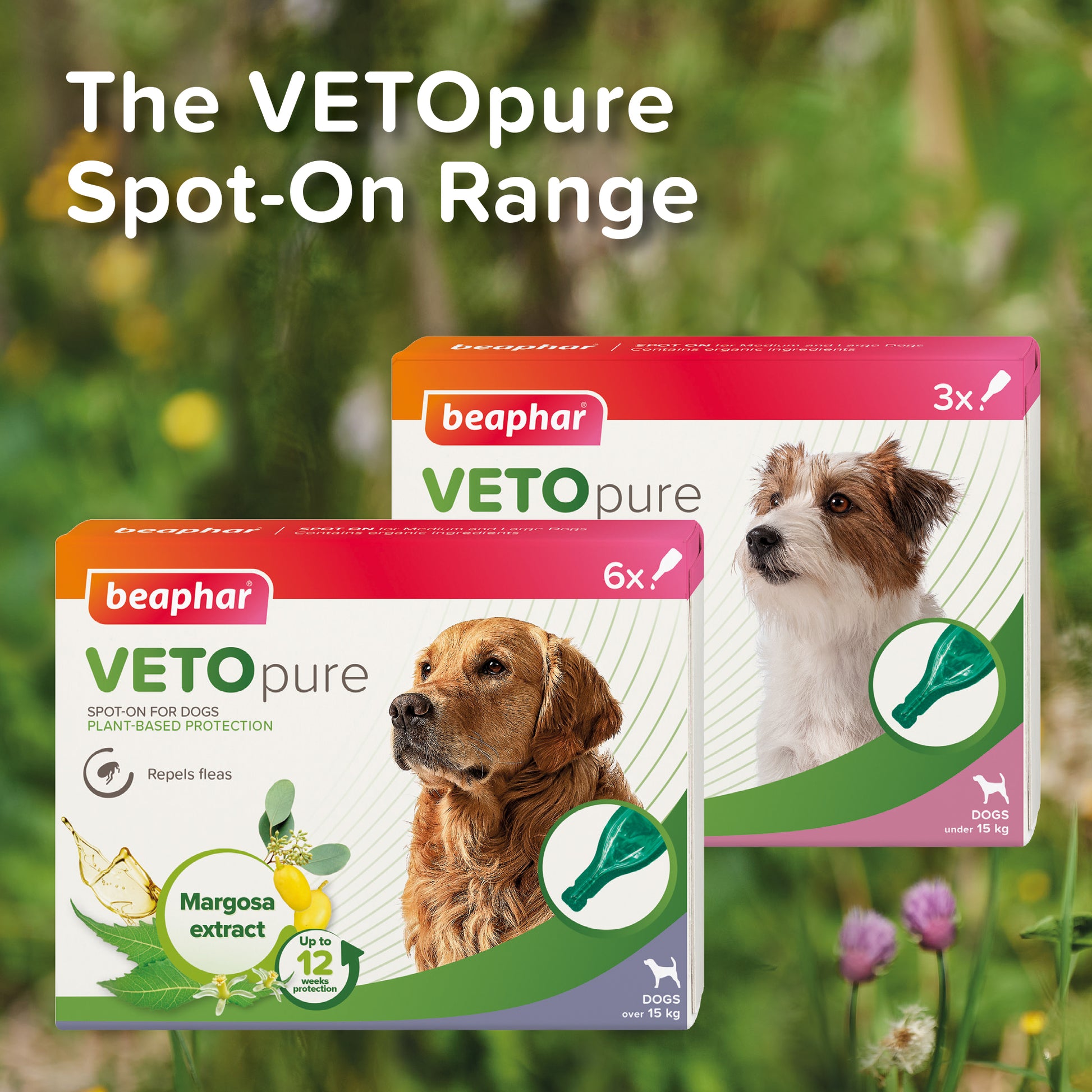 Beaphar VETOpure Medium/Large Dog Spot On 