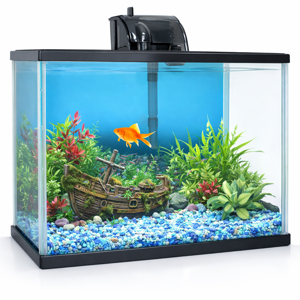 Aqua One Splish & Splash 28L Starter Aquarium Kit – Complete Beginner Fish Tank 