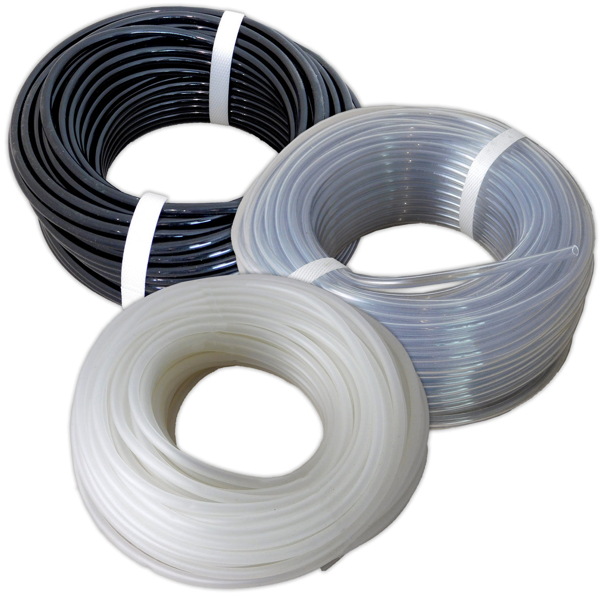 4mm Black Aquarium Airline Tubing Air Pump Hose Fish Tank Pond 60m 90m