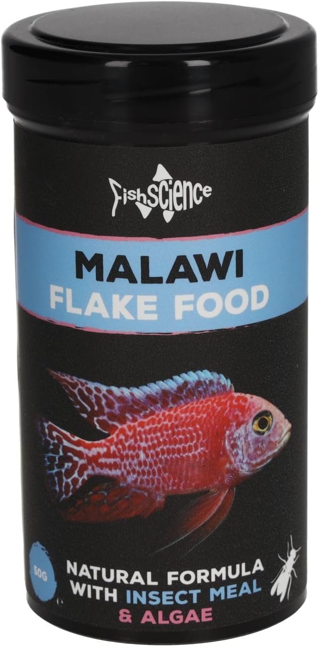 Fish Science Malawi Flake 50g 100g 200g Fish Tank Cichlid Food African Rift