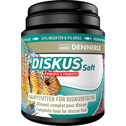 Dennerle Diskus Soft Pellets Aquarium Fish Tank Fish Food 450g