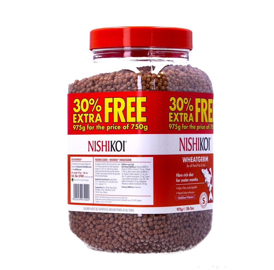 Nishikoi Wheatgerm 750g 30% Extra Small Pellet