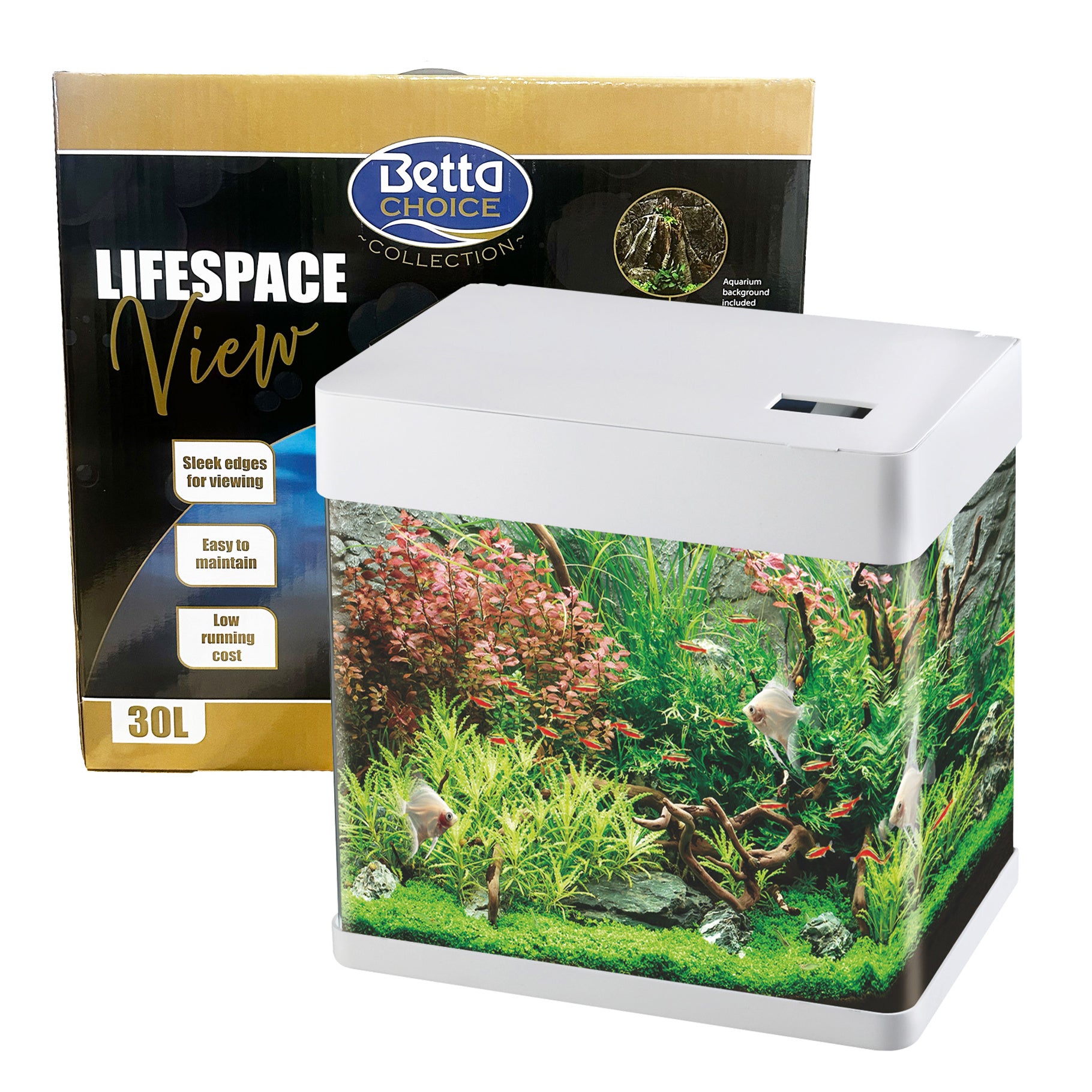 Betta Choice Lifespace View 30L Aquarium