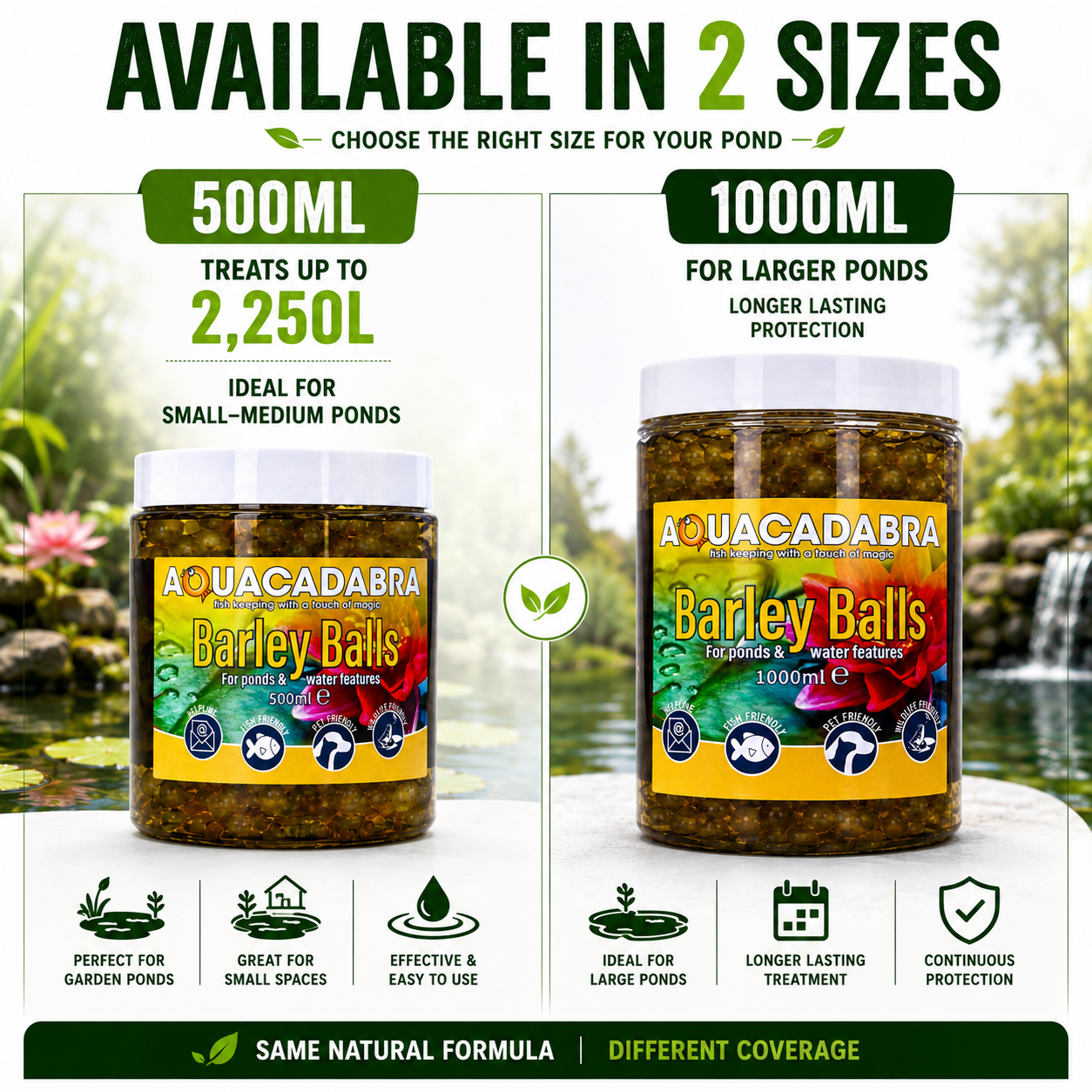 Aquacadabra Barley Straw Balls Blanketweed Algae Control