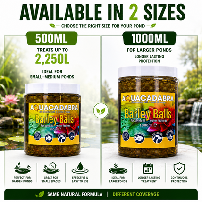 Aquacadabra Barley Straw Balls Blanketweed Algae Control