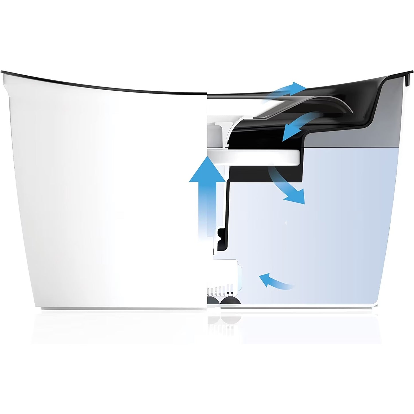 Zeus Pet Stainless Steel 6L Dog Drinking Fountain Water Bowl Dispenser