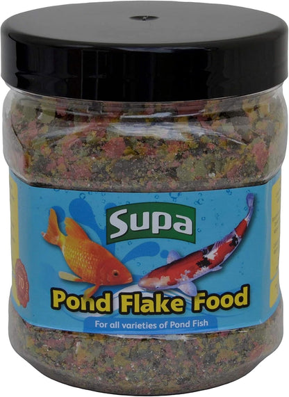 Supa 170g Premium Pond Flakes Koi Carp Goldfish Fish Food