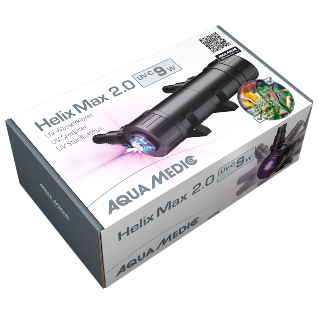 Aqua Medic Helix Max 2.0 UV Steriliser Fish Tank Aquarium