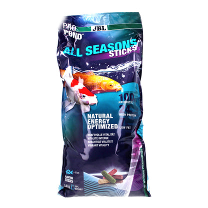 JBL ProPond All Seasons Pond Food Floating Sticks 5.8kg with Storage Bucket