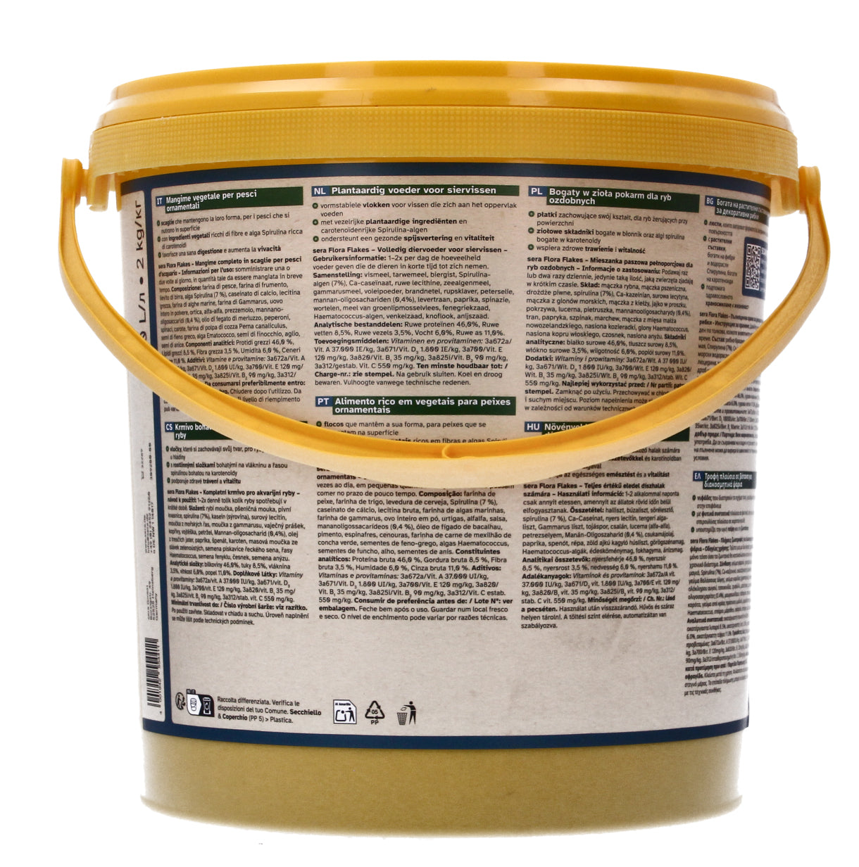 Sera Flora 2kg Herbal Flakes