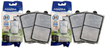 Marina i110 i160 Internal Aquarium Filter Replacement Cartridges 4 Pack