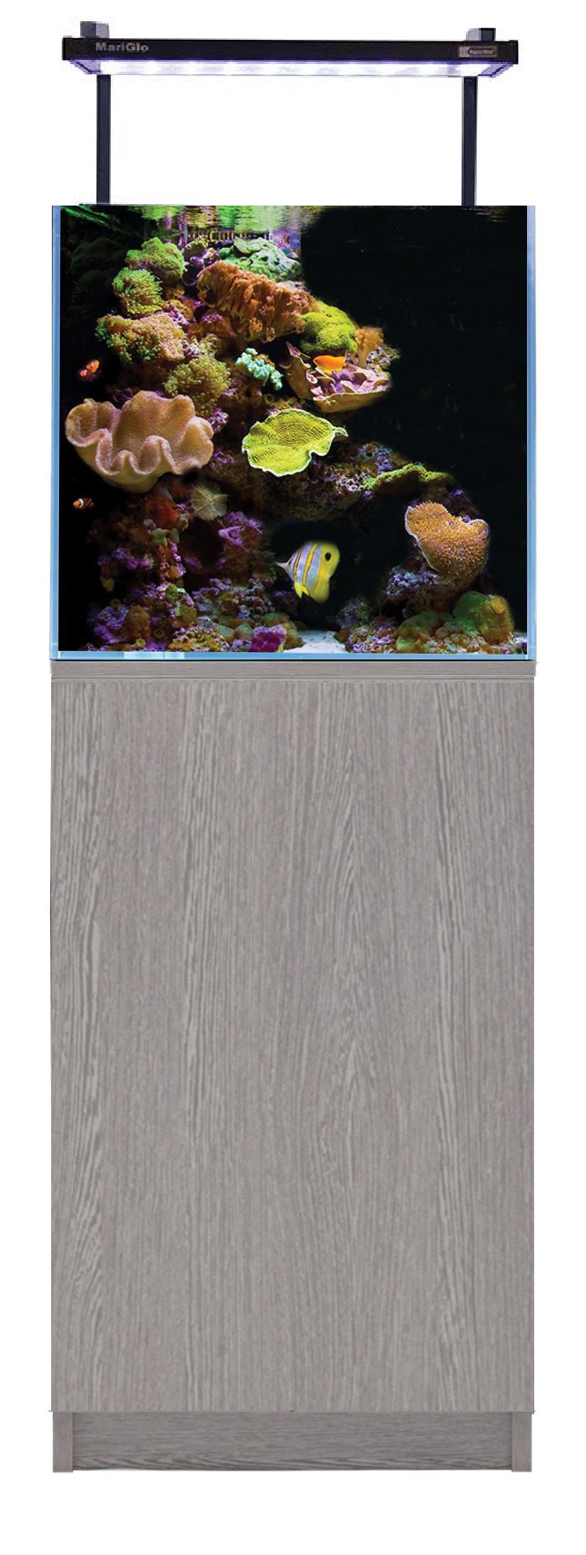 Aqua One MiniReef 90 Marine Tank & Grey Cabinet