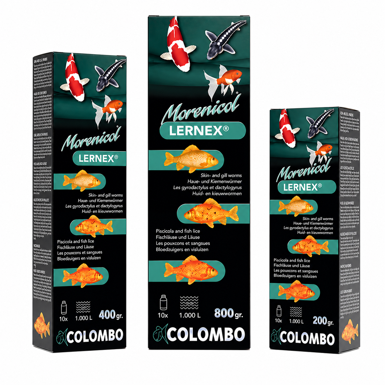 Colombo Lernex Pond Fish Parasite Treatment - Skin, Gill, & Anchor Worm Control