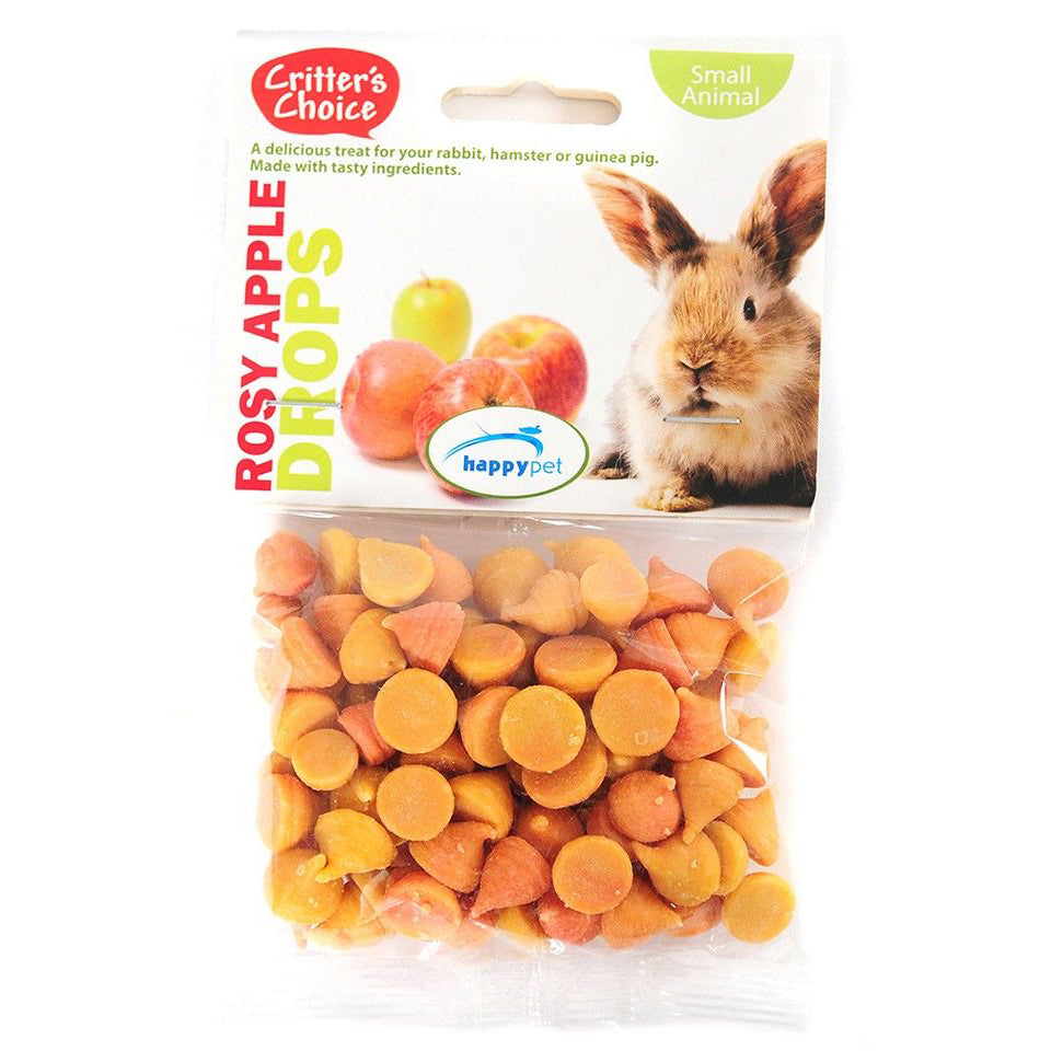 Critter's Choice Rosey Apple Drops 75g