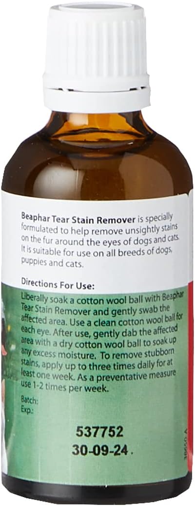 Beaphar Tear Stain Remover for Cat & Dogs 50ml