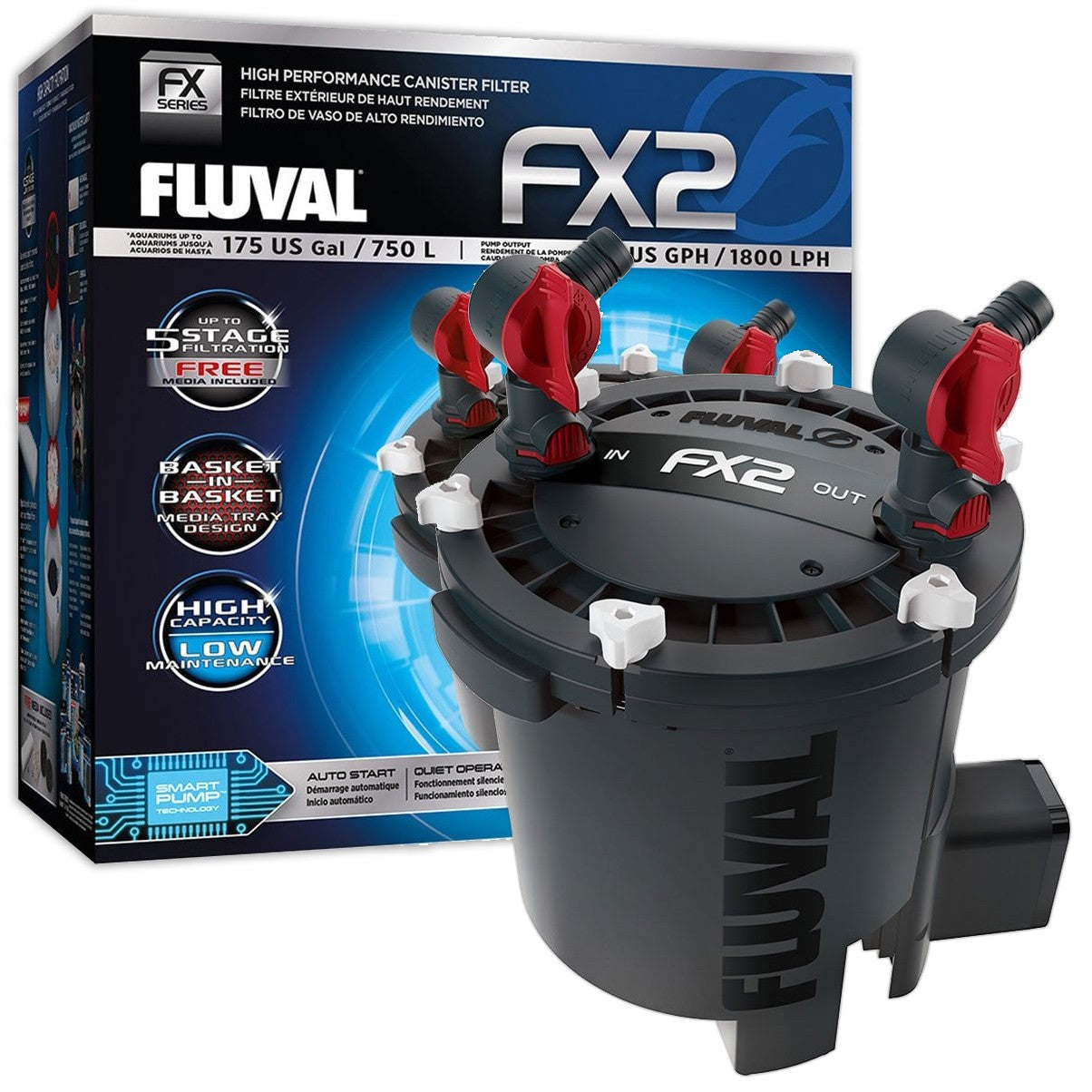 The Fluval FX2 External Filter 
