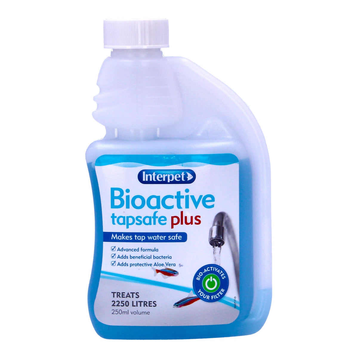 Interpet Bioactive Tapsafe Plus – 250ml Water Conditioner for Aquariums 