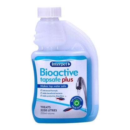 Interpet Bioactive Tapsafe Plus – 250ml Water Conditioner for Aquariums 