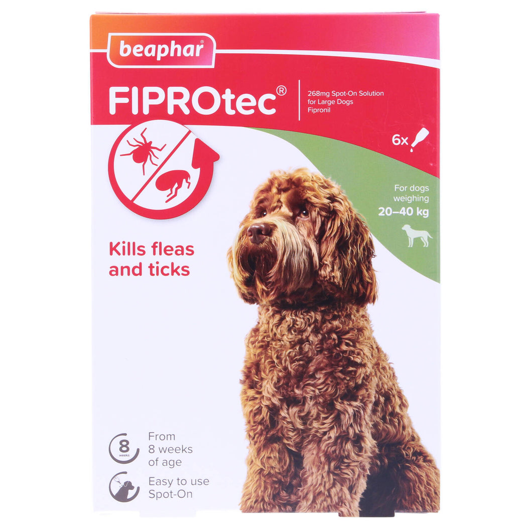 Beaphar FIPROtec Large Dog Flea Treatment