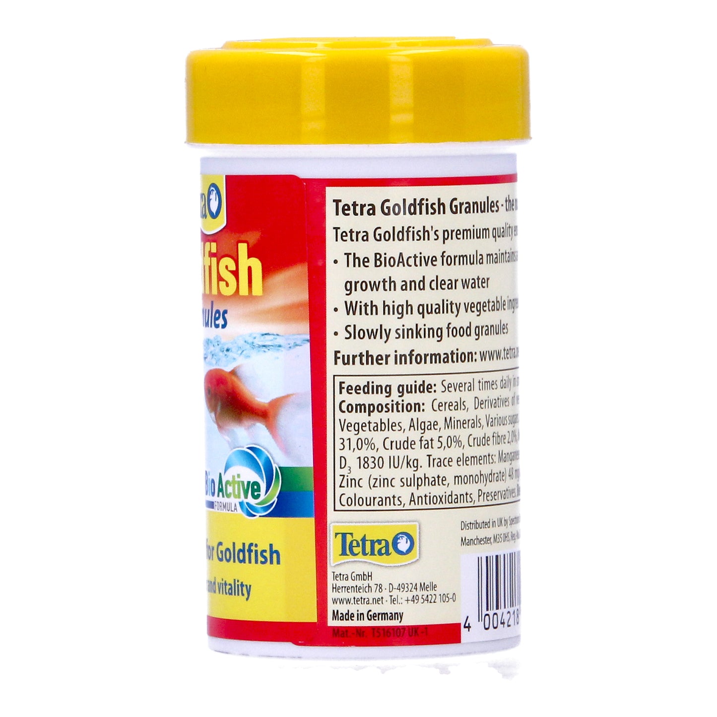 Tetra Goldfish Fish Food Granules 32g