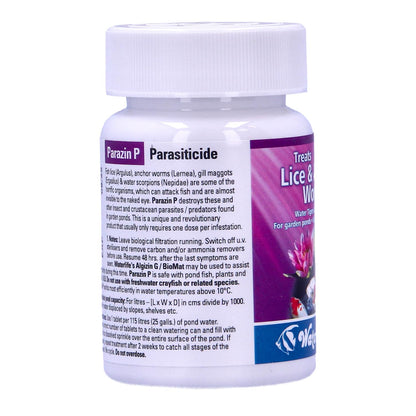 Waterlife Parazin 20 Tablets Fish Lice Anchor Worm Parasite Treatment 450L