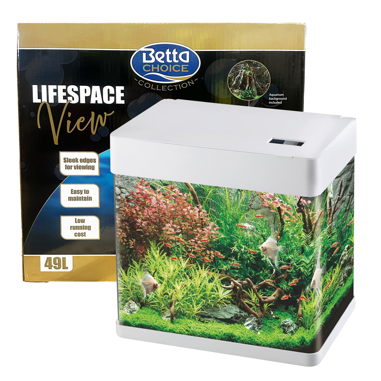 Betta Choice Lifespace View 49L