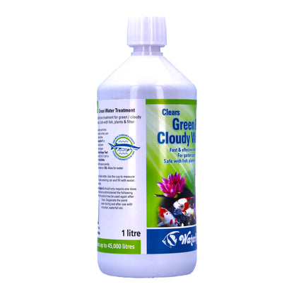 WaterLife Algizin G Pond Algae Green Cloudy Water Control Clears Fast Effective